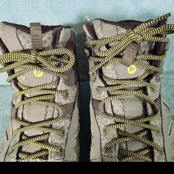 Merrell Women's Siren Sport Q2 Mid Waterproof hiking boot Dusty Olive Colorway - Picture 7 of 16